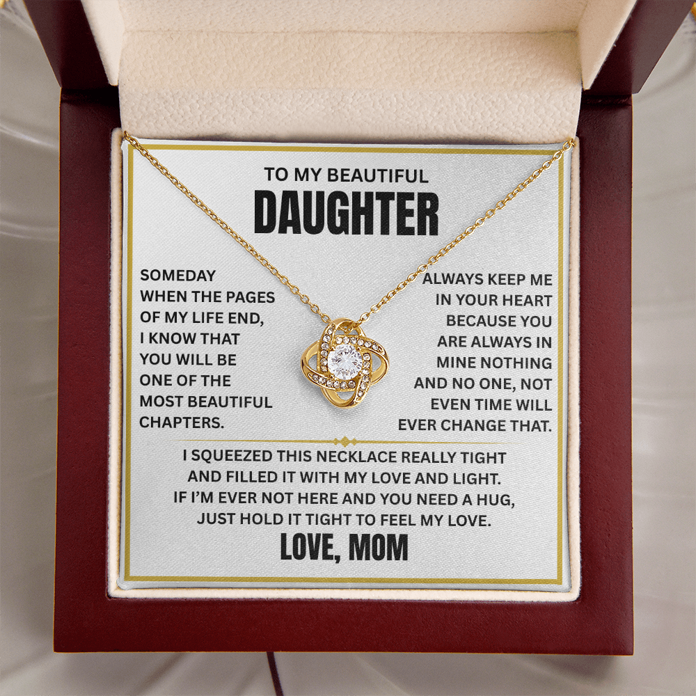 To My Beautiful Daughter - Time will never change my love for you