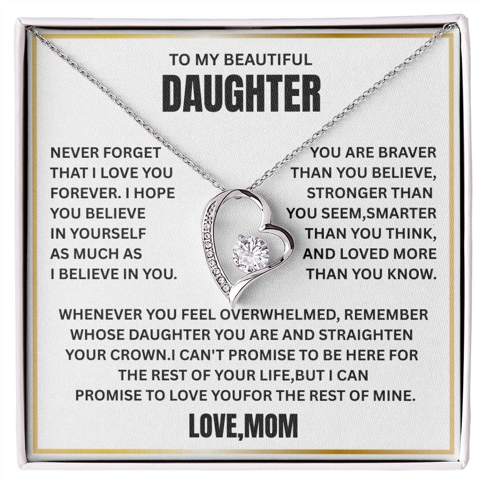 To my Daughter - Heart