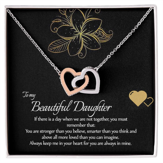 Family necklace - To my Daughter - Son