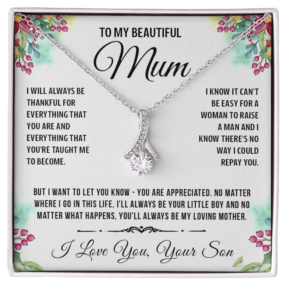 To My Special Mum - Pendant Necklace