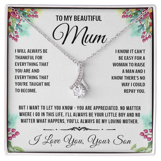 To My Special Mum - Pendant Necklace