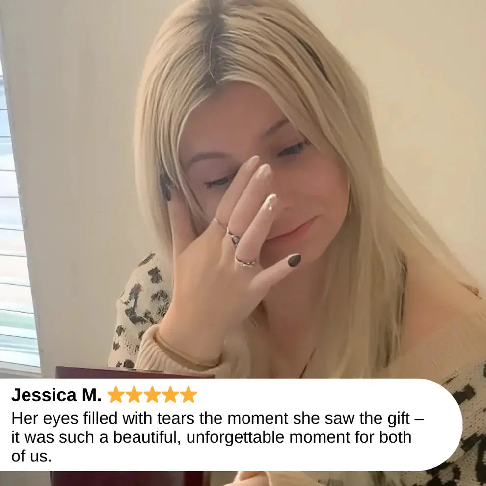 To My Beautiful Daughter Necklace from Mom