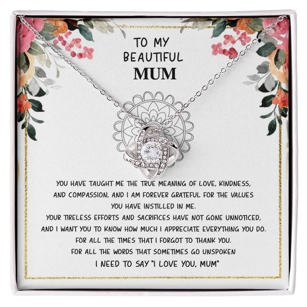 To my Mum - Forever Grateful
