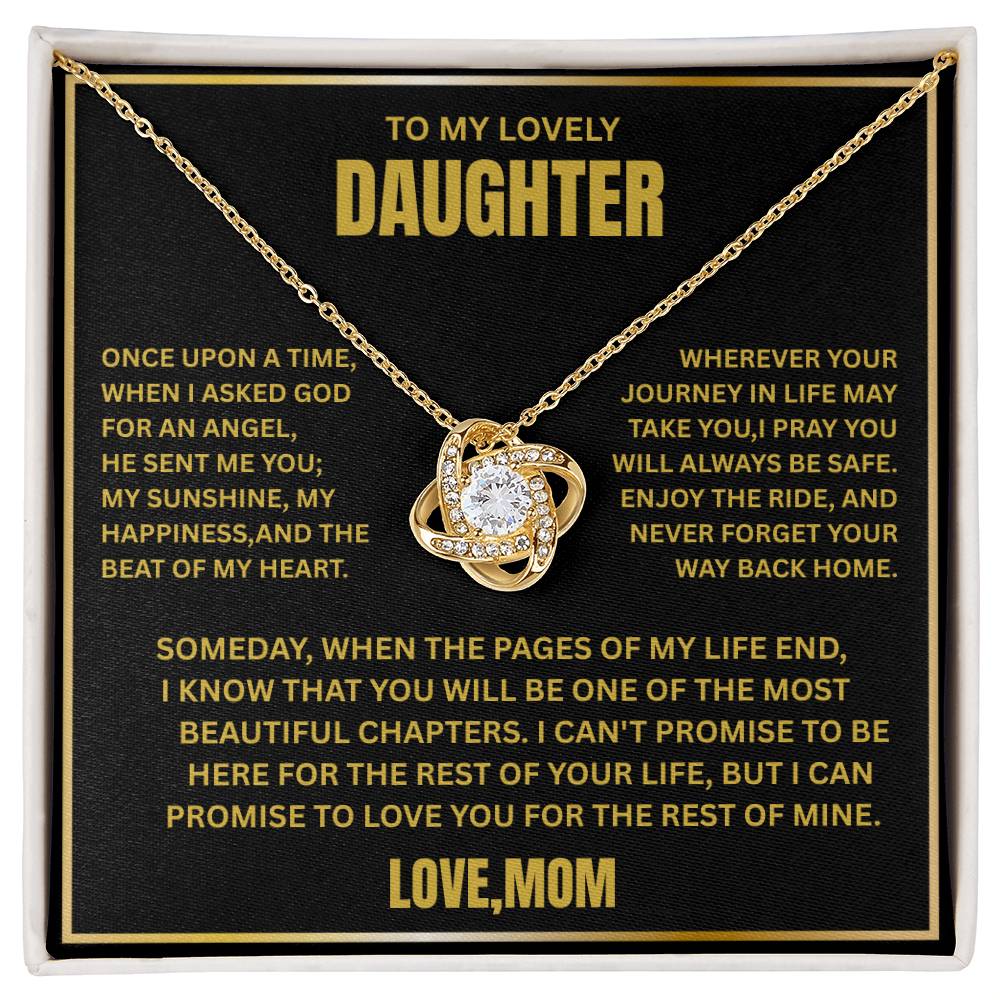 necklace for daughter from mom