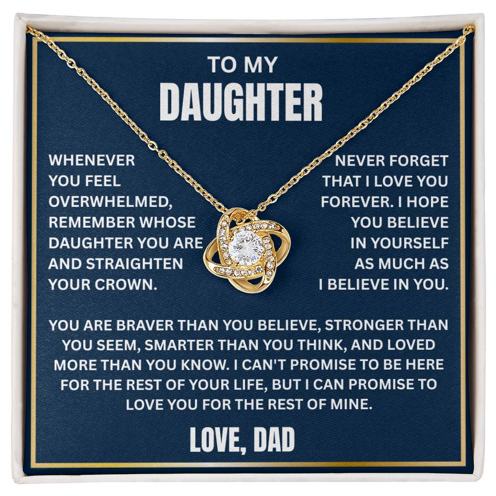 To My Beautiful Daughter - Time will never change my love for you