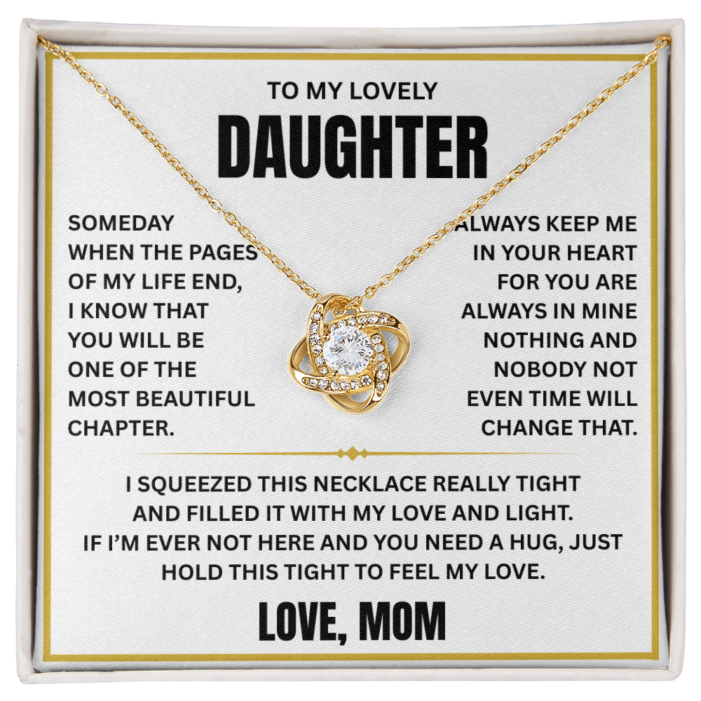 To My Beautiful Daughter - Time will never change my love for you