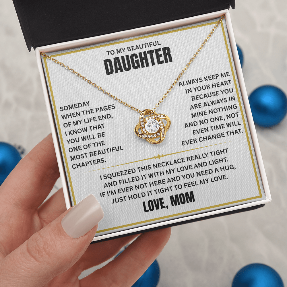 To My Beautiful Daughter - Time will never change my love for you