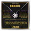 necklace for daughter from mom