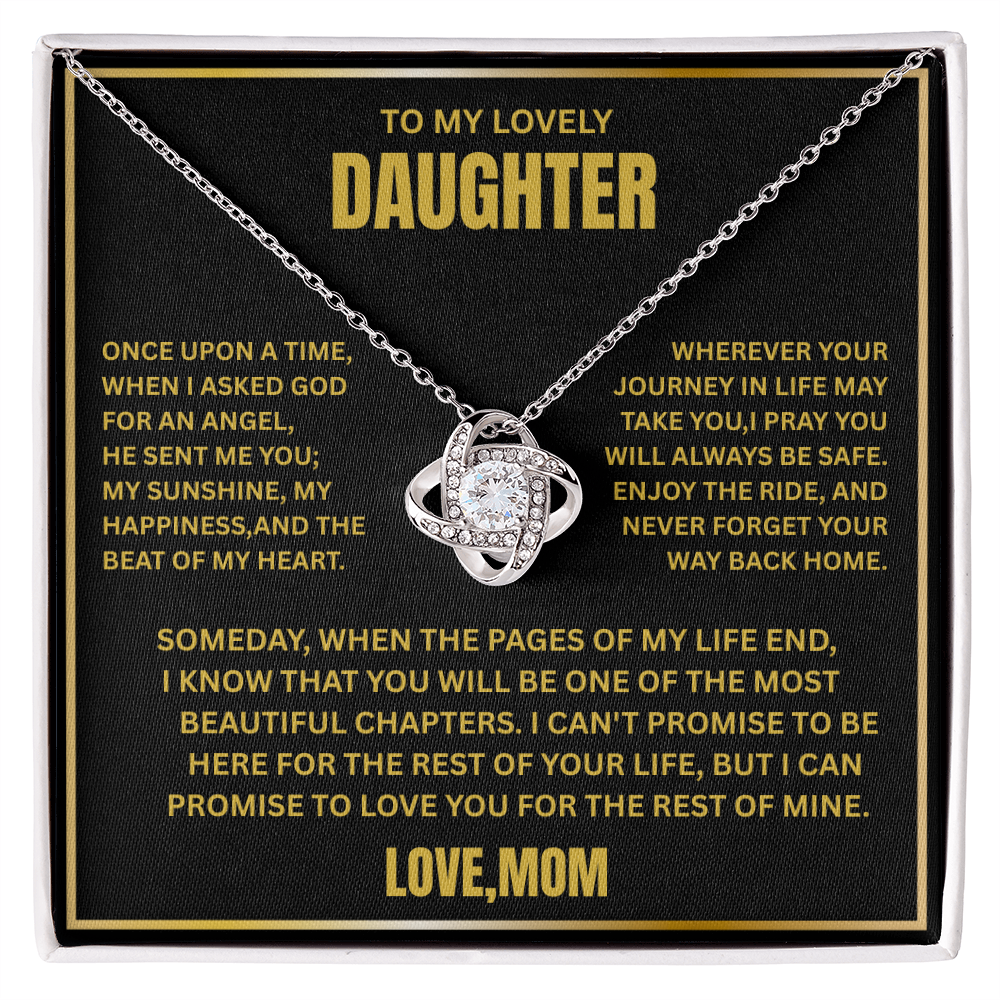 necklace for daughter from mom
