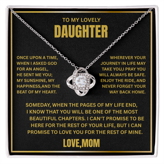 necklace for daughter from mom