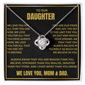 To my Daughter - Time will never change that I love you
