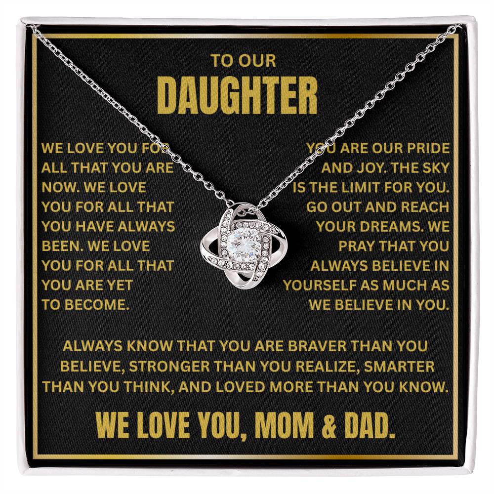 To my Daughter - Time will never change that I love you