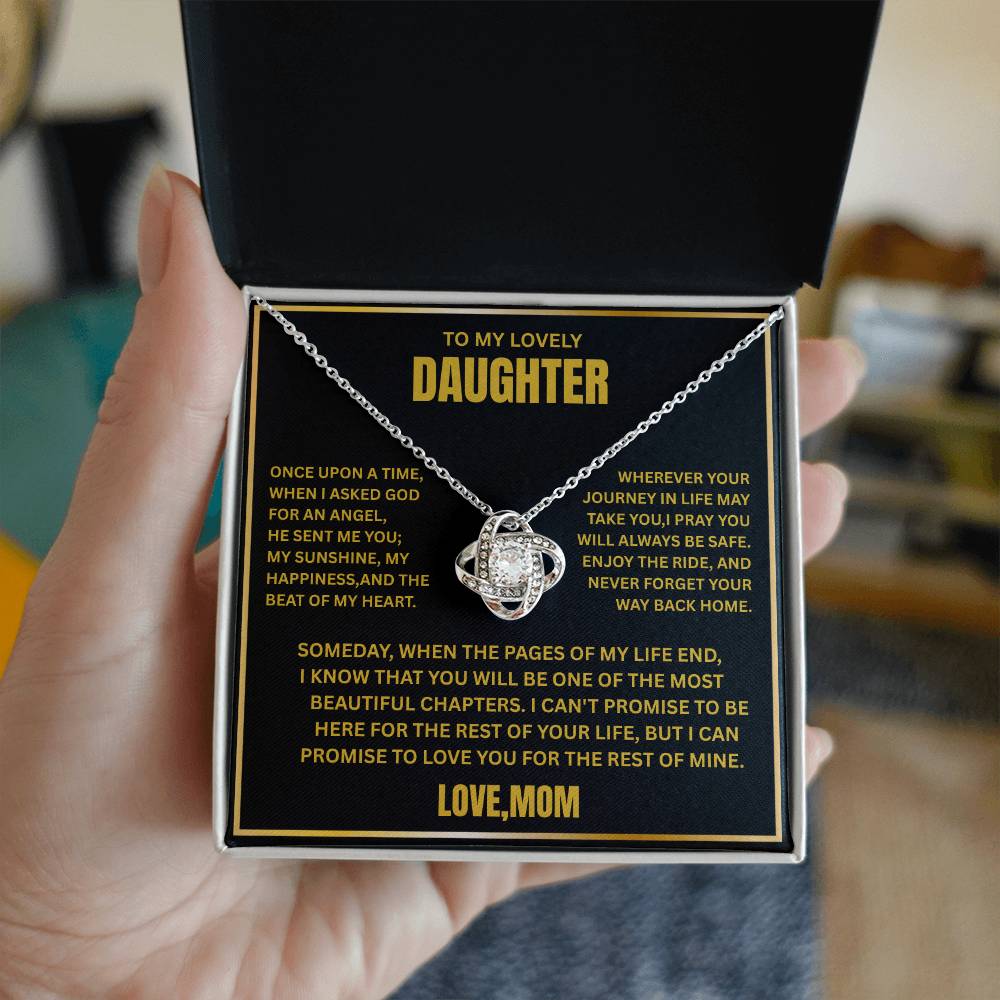 necklace for daughter from mom