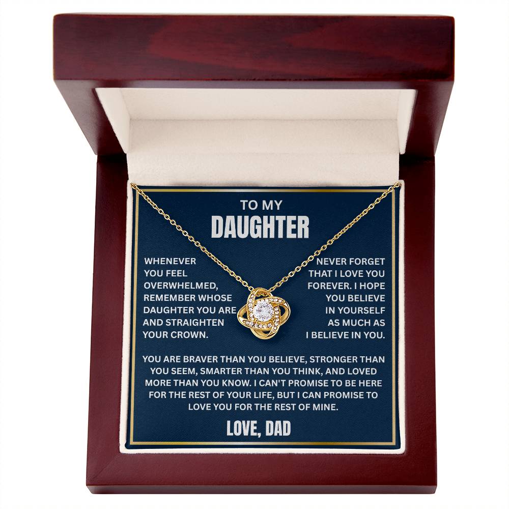 To My Beautiful Daughter - Time will never change my love for you