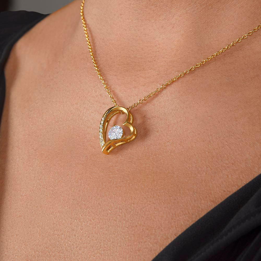 To My Wife Forever Love Necklace: A Timeless Gift for Your Wife, Romantic Anniversary Gift, Birthday Gift, Husband to Wife Gift