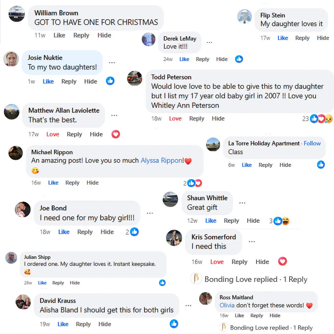 To My Daughter | Necklace with Love Knot